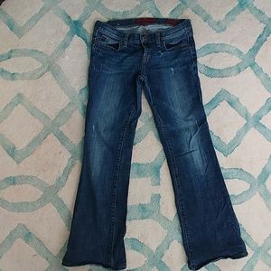 Boot cut jeans